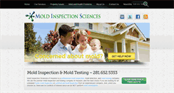 Desktop Screenshot of houstonmoldinspectors.com